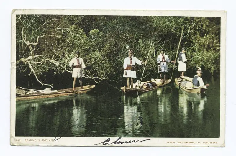 Seminole Indians Everglades Florida
