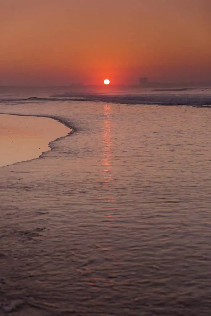 Dune Allen Beach Florida sunset
