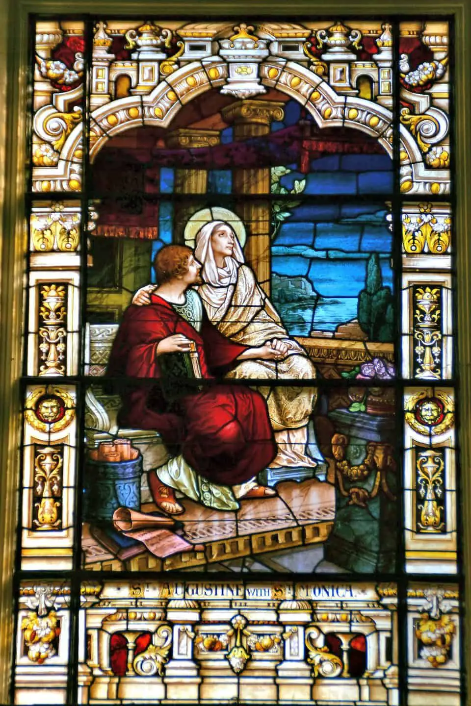 St. Augustine's Catholic Church Florida Stained Glass Windows