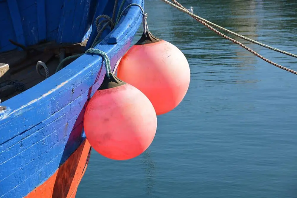 Red buoys Intracoastal Waterway