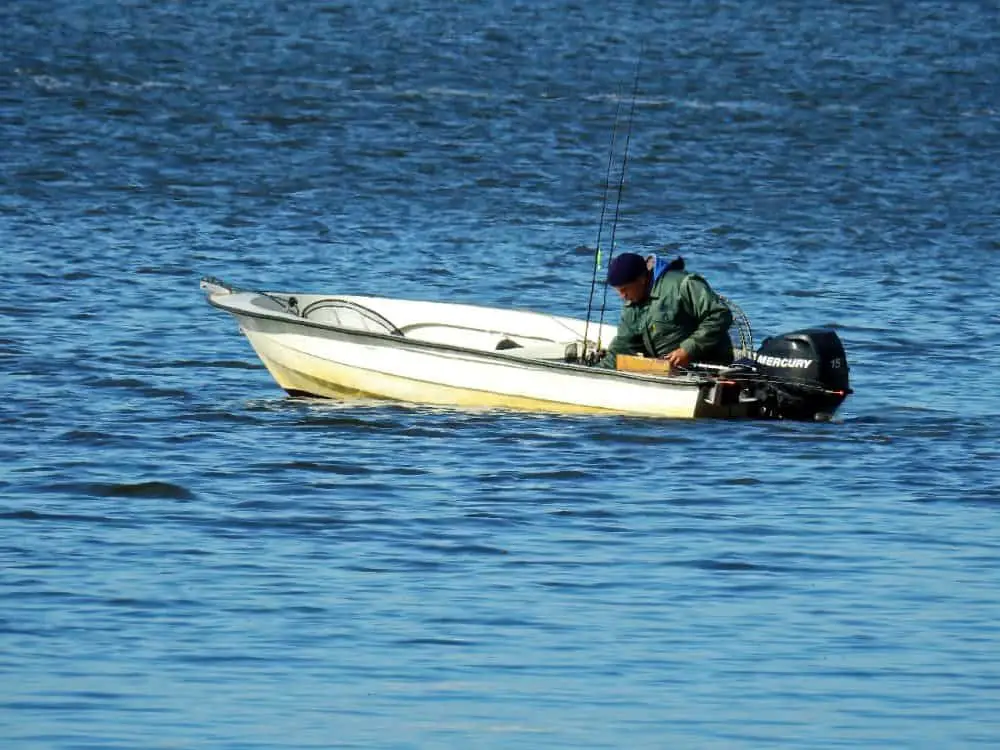 Fort Pierce Inlet Fishing skiff boat