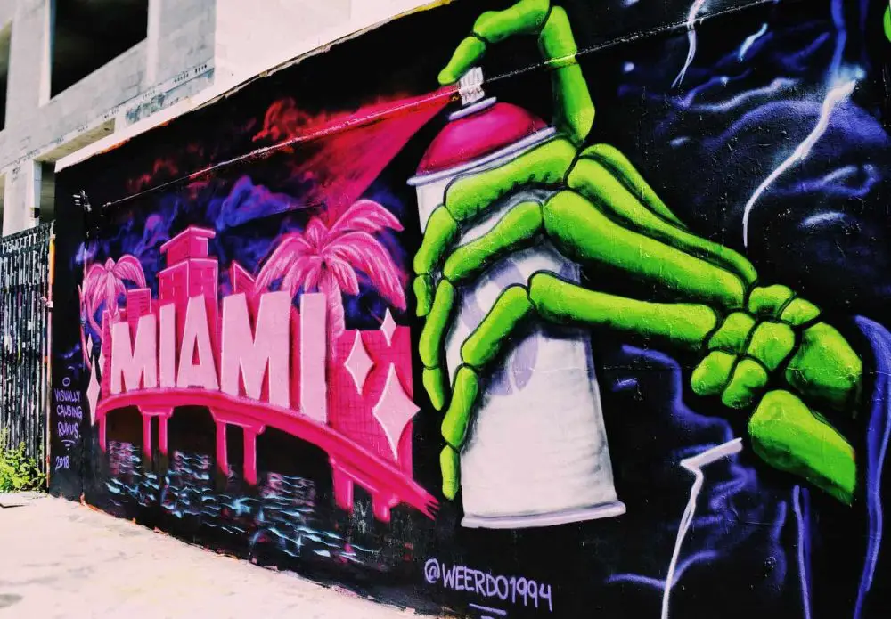 Wynwood Walls Miami Florida street art - Miami wall paint
