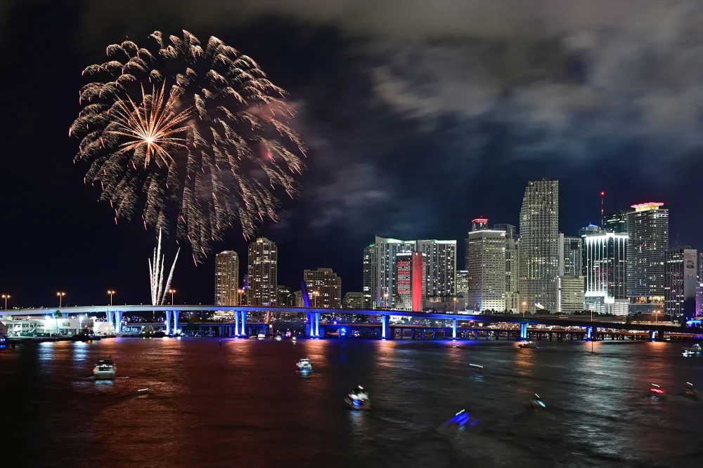 miami florida on new years eve