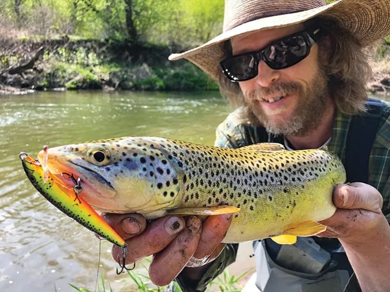 3 Tips for Catching Monster Brown Trout in Small Streams, According to an Iowa Angling Expert